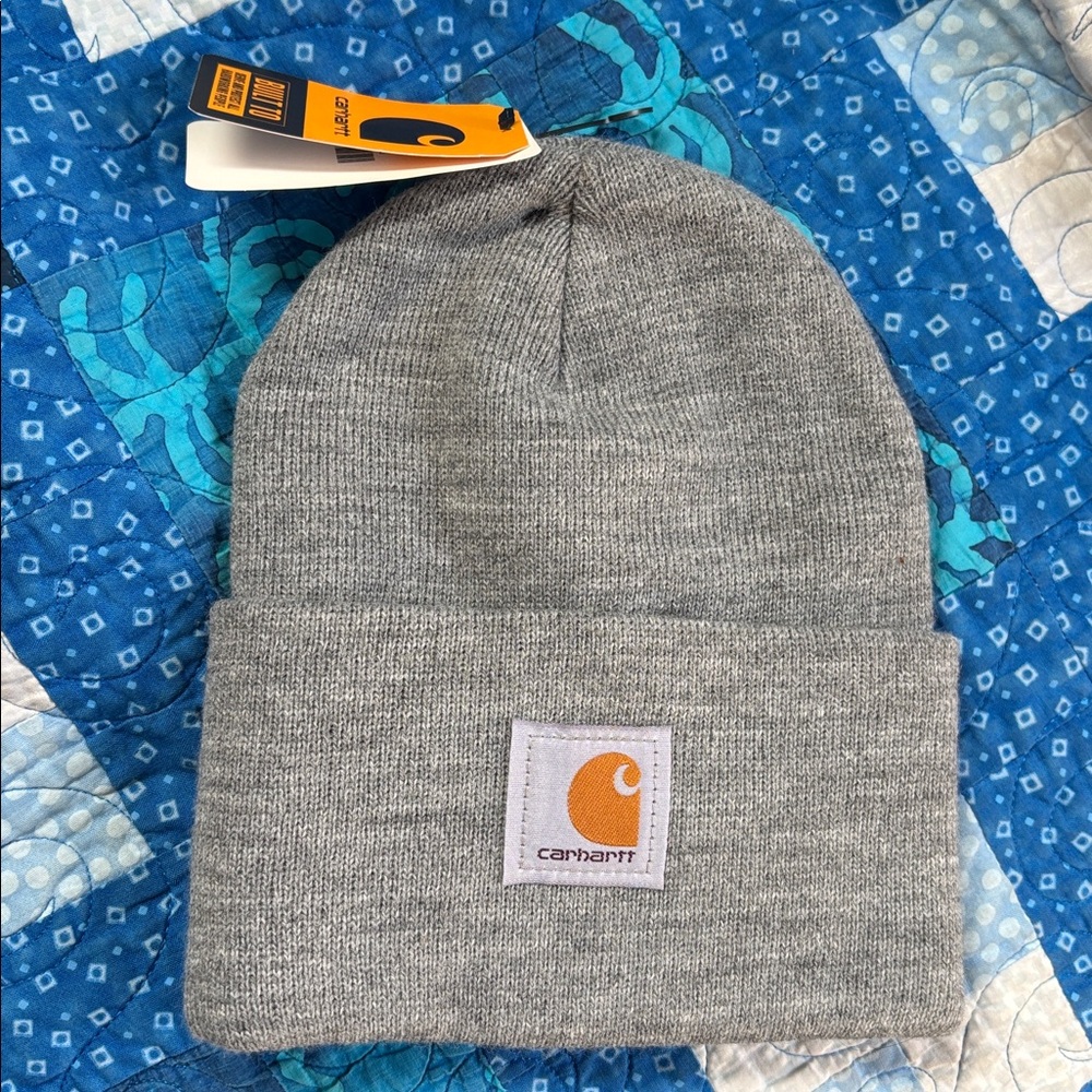 Carhartt Gray Knit Hat